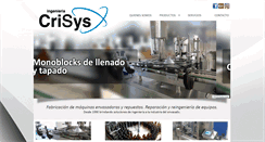 Desktop Screenshot of crisys.com.ar
